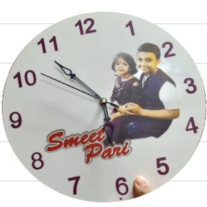 XENON Metal Clock