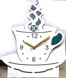 WALL CLOCK (CUP SHAPE)