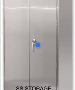 Sliver Colored Steel Locker