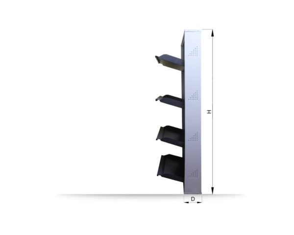 Shoes Rack 4 Door - Image 4